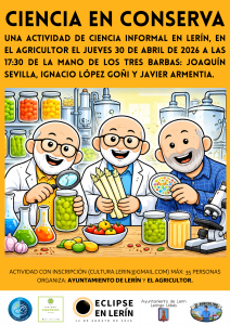 CARTEL DE CIENCIA EN CONSERVA - LERÍN