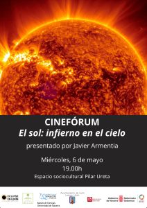 The Sun INFERNO in the sky - presentación  de la jornada
