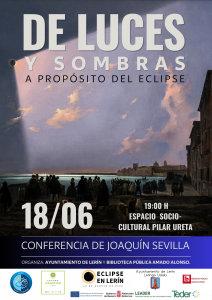 De luces y sombras a propósito del eclipse. Conferencia de Joaquín Sevilla